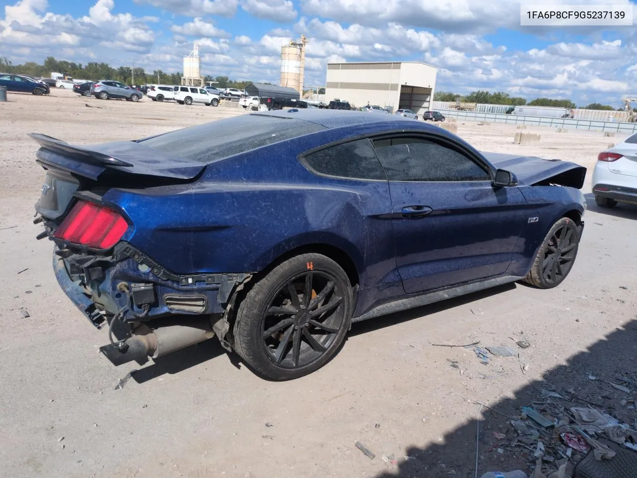 1FA6P8CF9G5237139 2016 Ford Mustang Gt