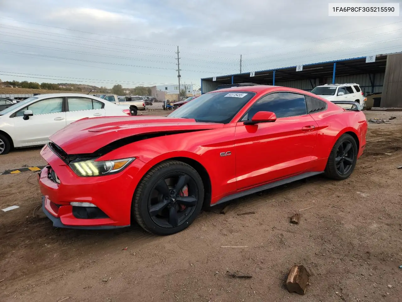 1FA6P8CF3G5215590 2016 Ford Mustang Gt