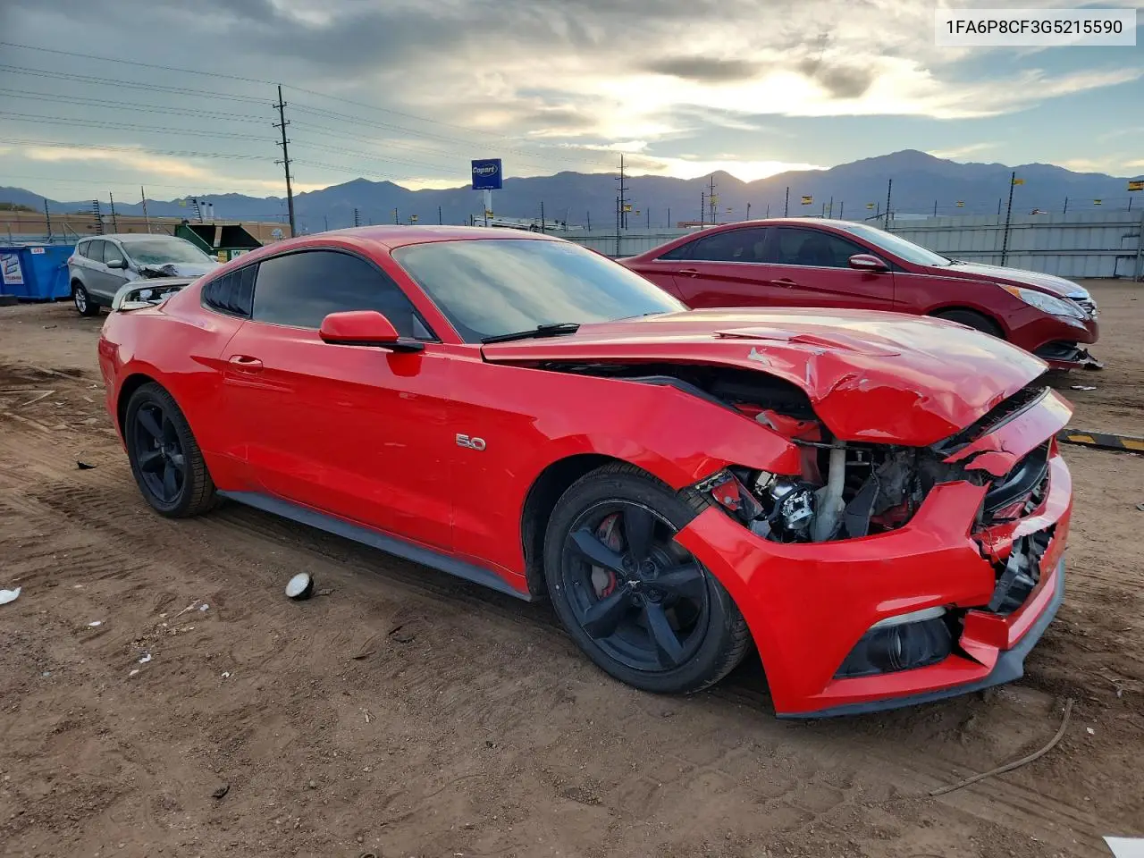 1FA6P8CF3G5215590 2016 Ford Mustang Gt