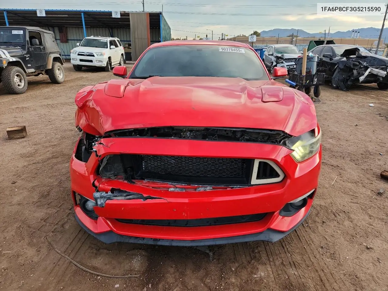 1FA6P8CF3G5215590 2016 Ford Mustang Gt