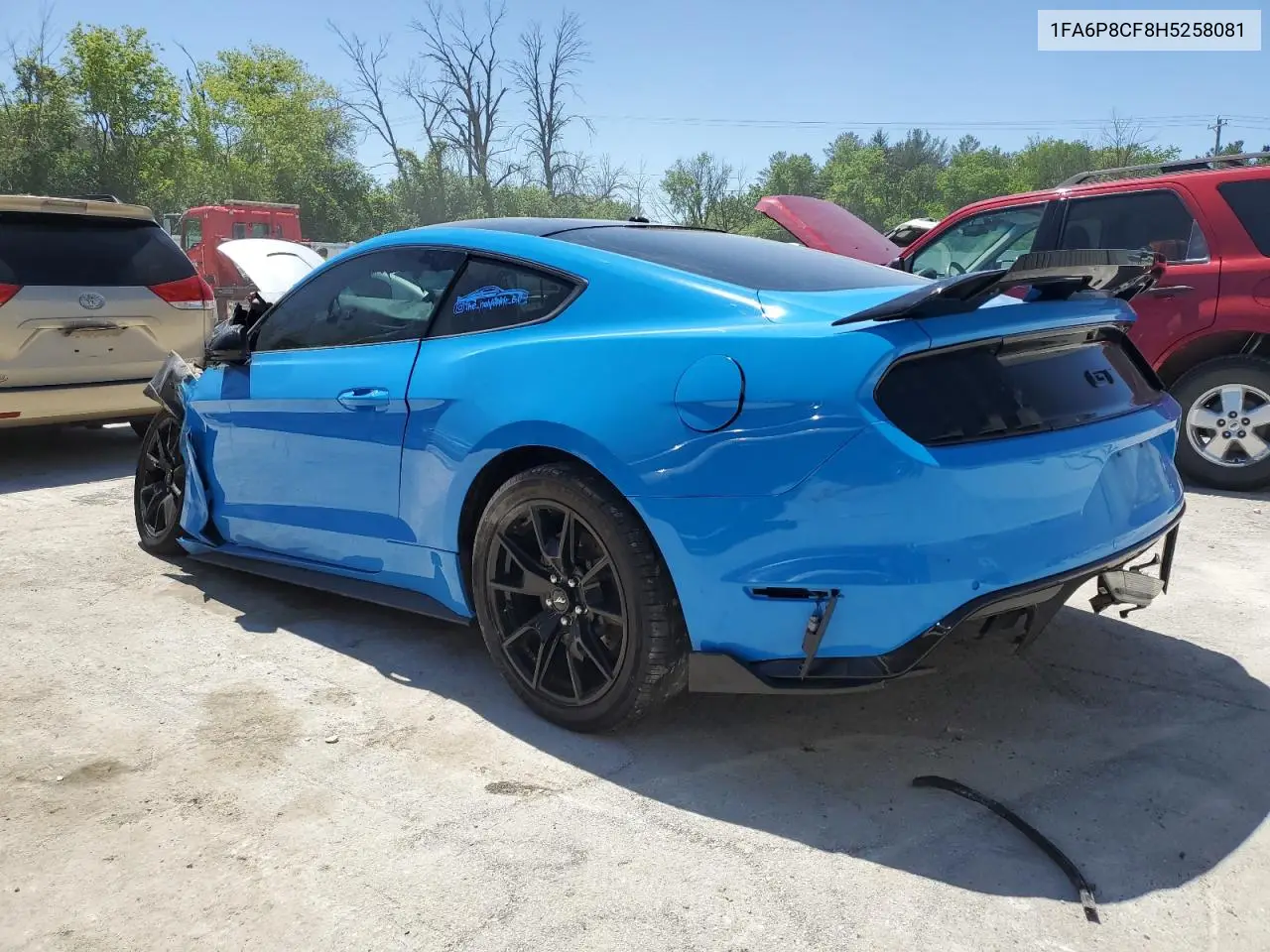 1FA6P8CF8H5258081 2017 Ford Mustang Gt