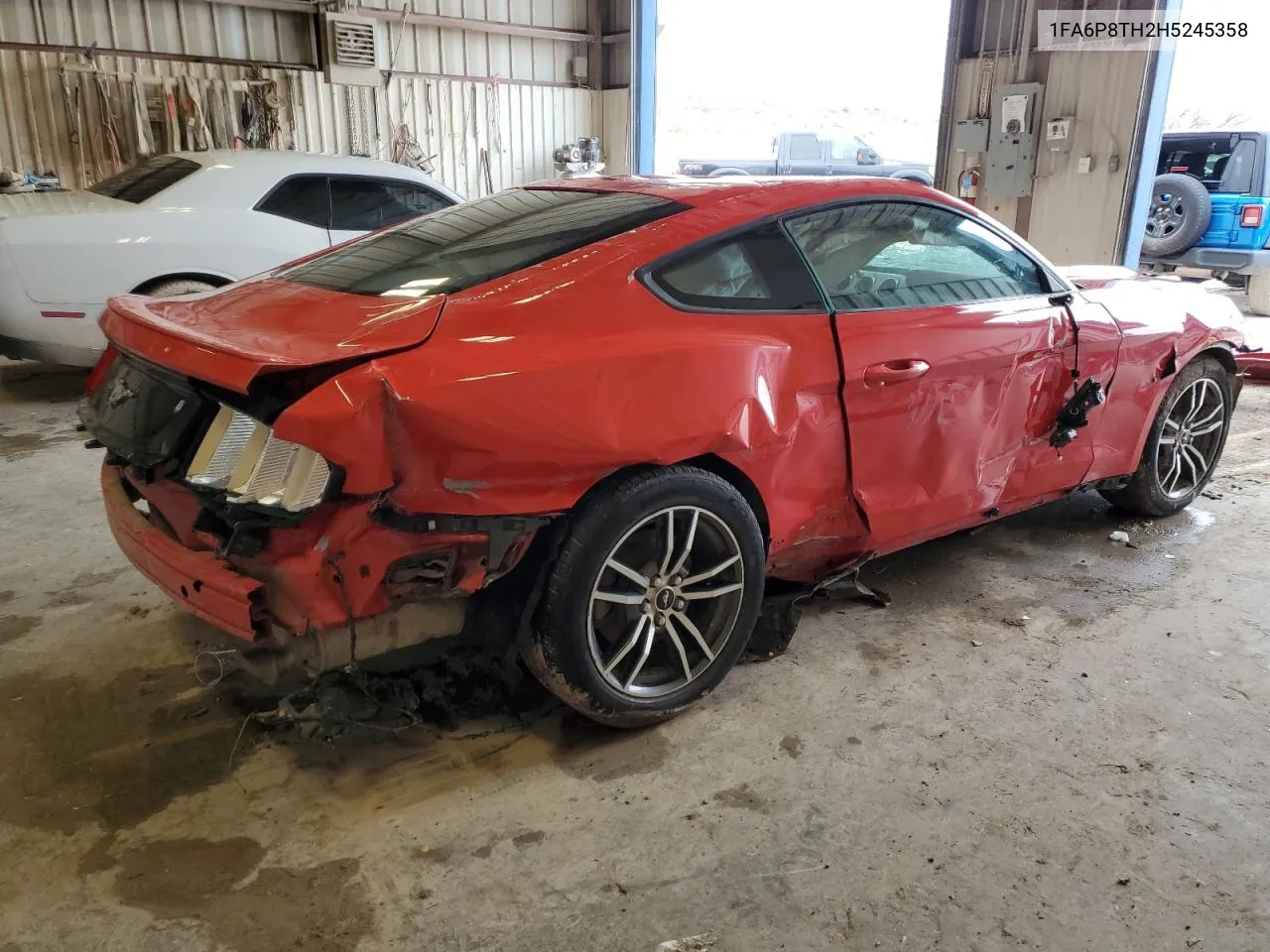 2017 Ford Mustang VIN: 1FA6P8TH2H5245358 Lot: 70191354