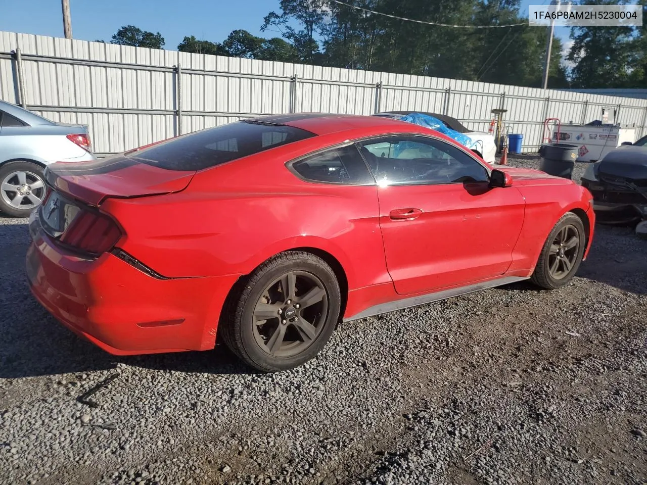 1FA6P8AM2H5230004 2017 Ford Mustang