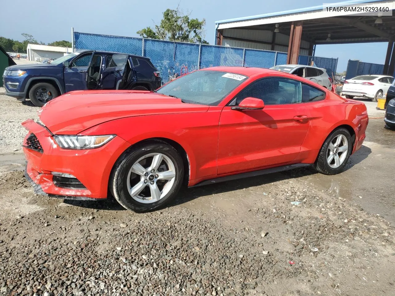 2017 Ford Mustang VIN: 1FA6P8AM2H5293460 Lot: 72258134