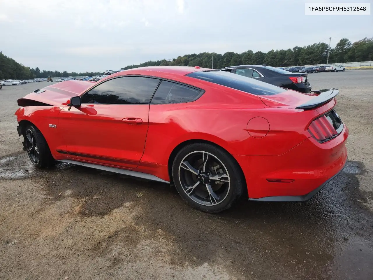 1FA6P8CF9H5312648 2017 Ford Mustang Gt