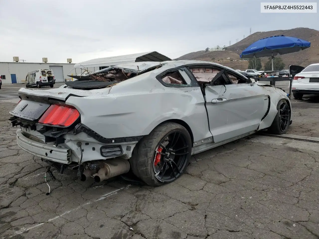 1FA6P8JZ4H5522443 2017 Ford Mustang Shelby Gt350