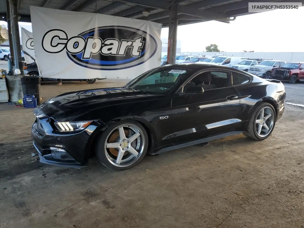 1FA6P8CF7H5353540 2017 Ford Mustang Gt
