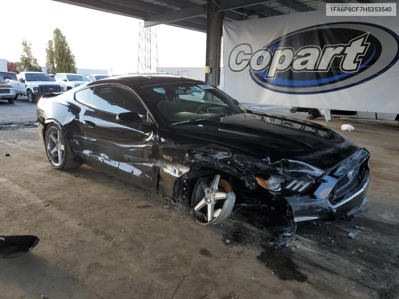 1FA6P8CF7H5353540 2017 Ford Mustang Gt