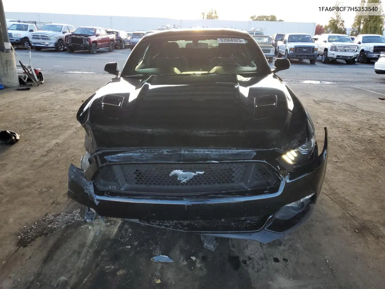 1FA6P8CF7H5353540 2017 Ford Mustang Gt