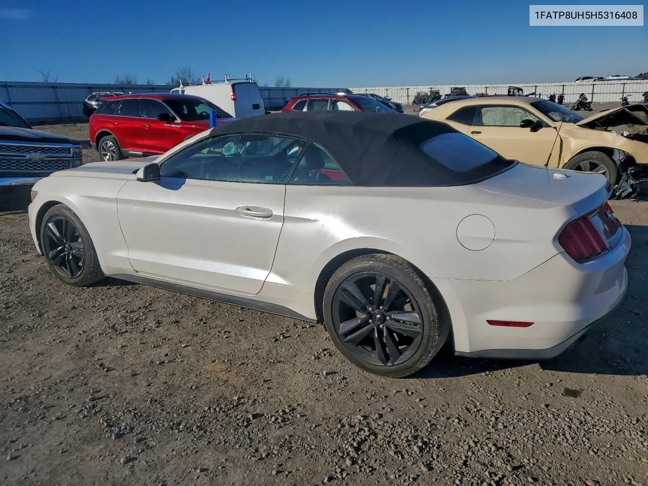 1FATP8UH5H5316408 2017 Ford Mustang