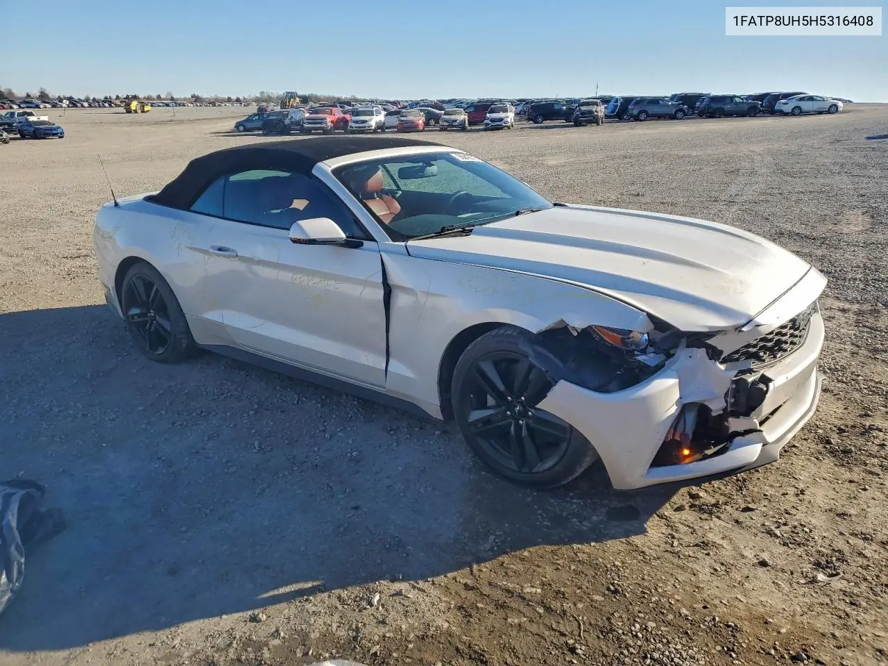 1FATP8UH5H5316408 2017 Ford Mustang