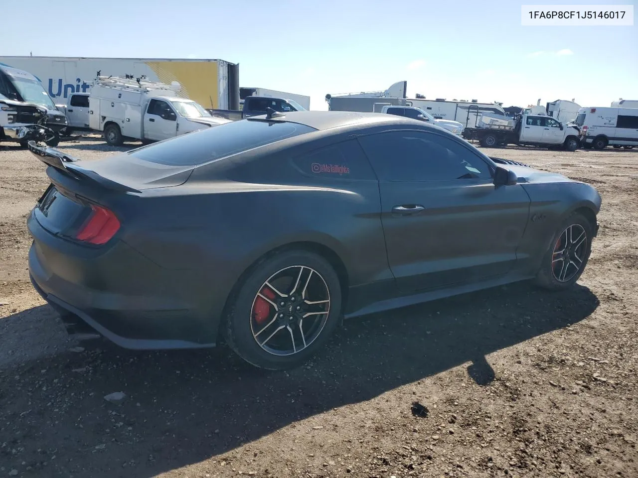 2018 Ford Mustang Gt VIN: 1FA6P8CF1J5146017 Lot: 68820694