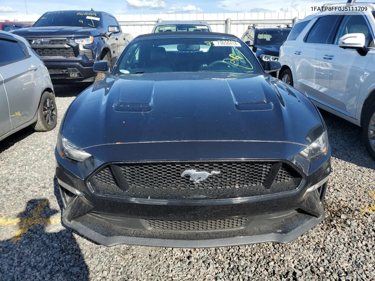 1FATP8FF0J5111709 2018 Ford Mustang Gt