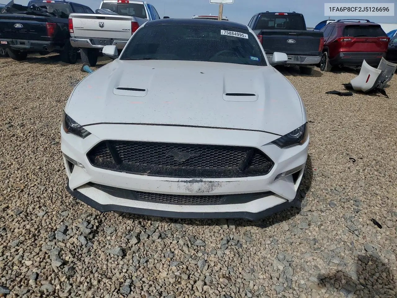 1FA6P8CF2J5126696 2018 Ford Mustang Gt