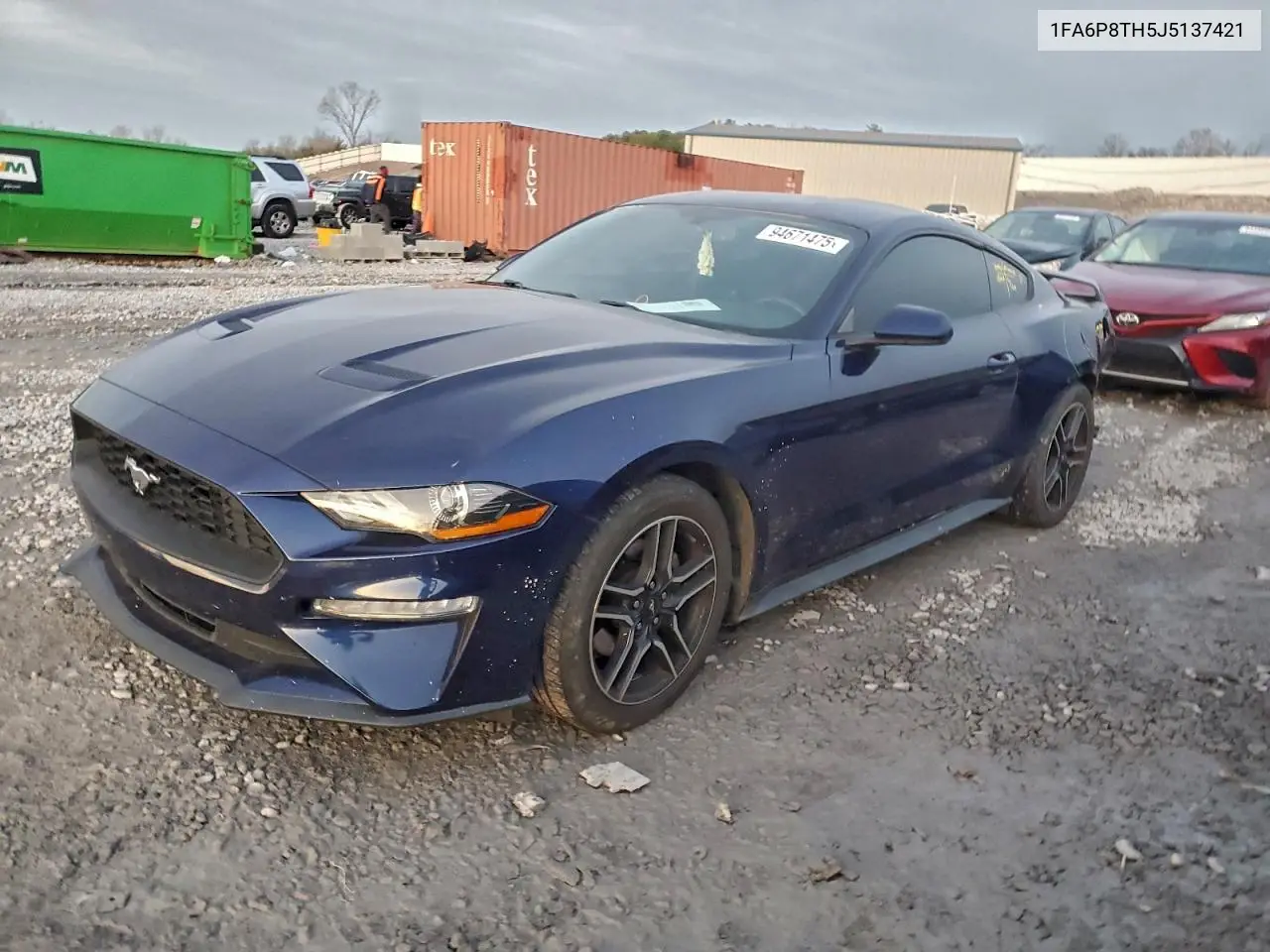 1FA6P8TH5J5137421 2018 Ford Mustang