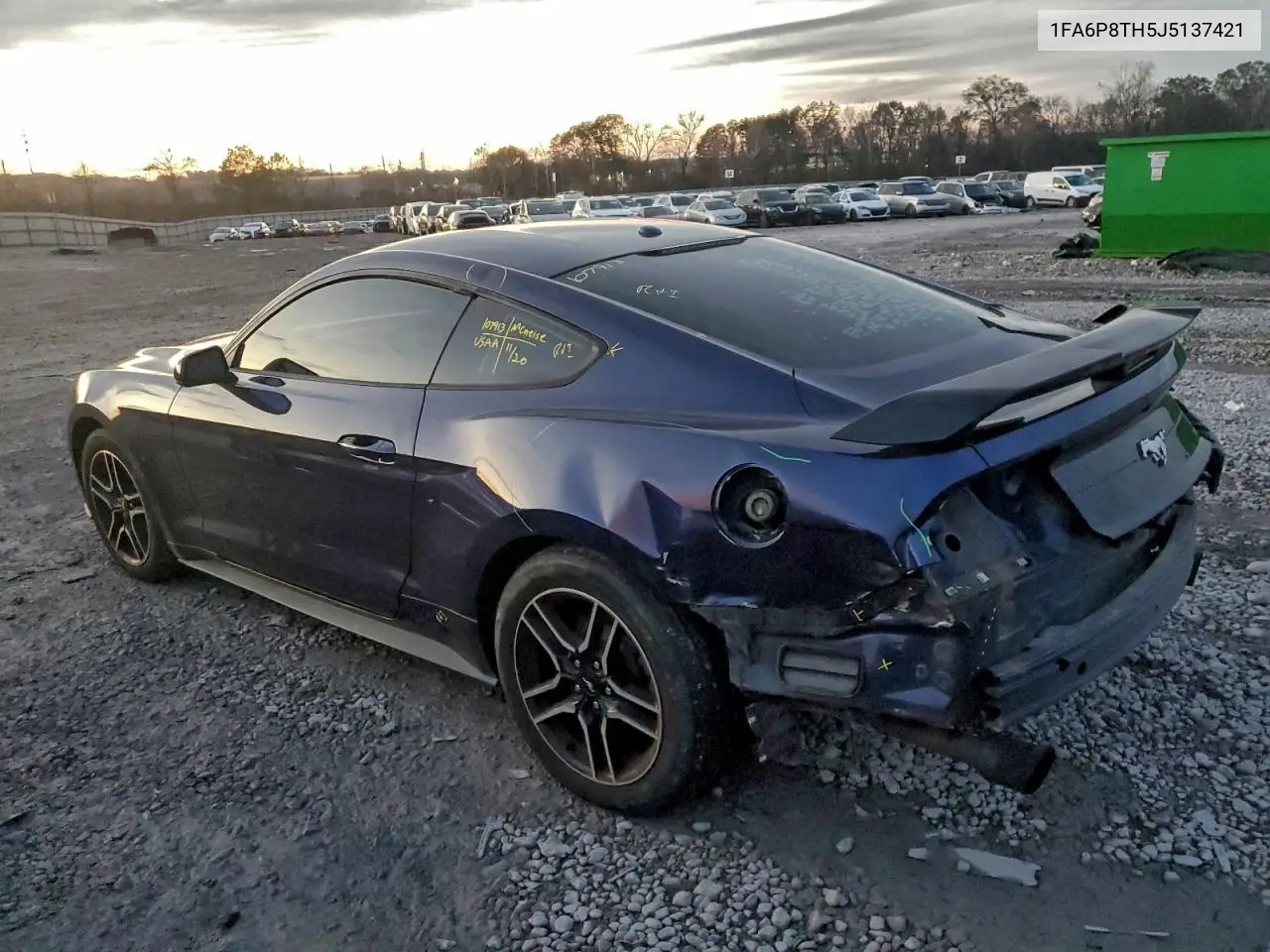 1FA6P8TH5J5137421 2018 Ford Mustang