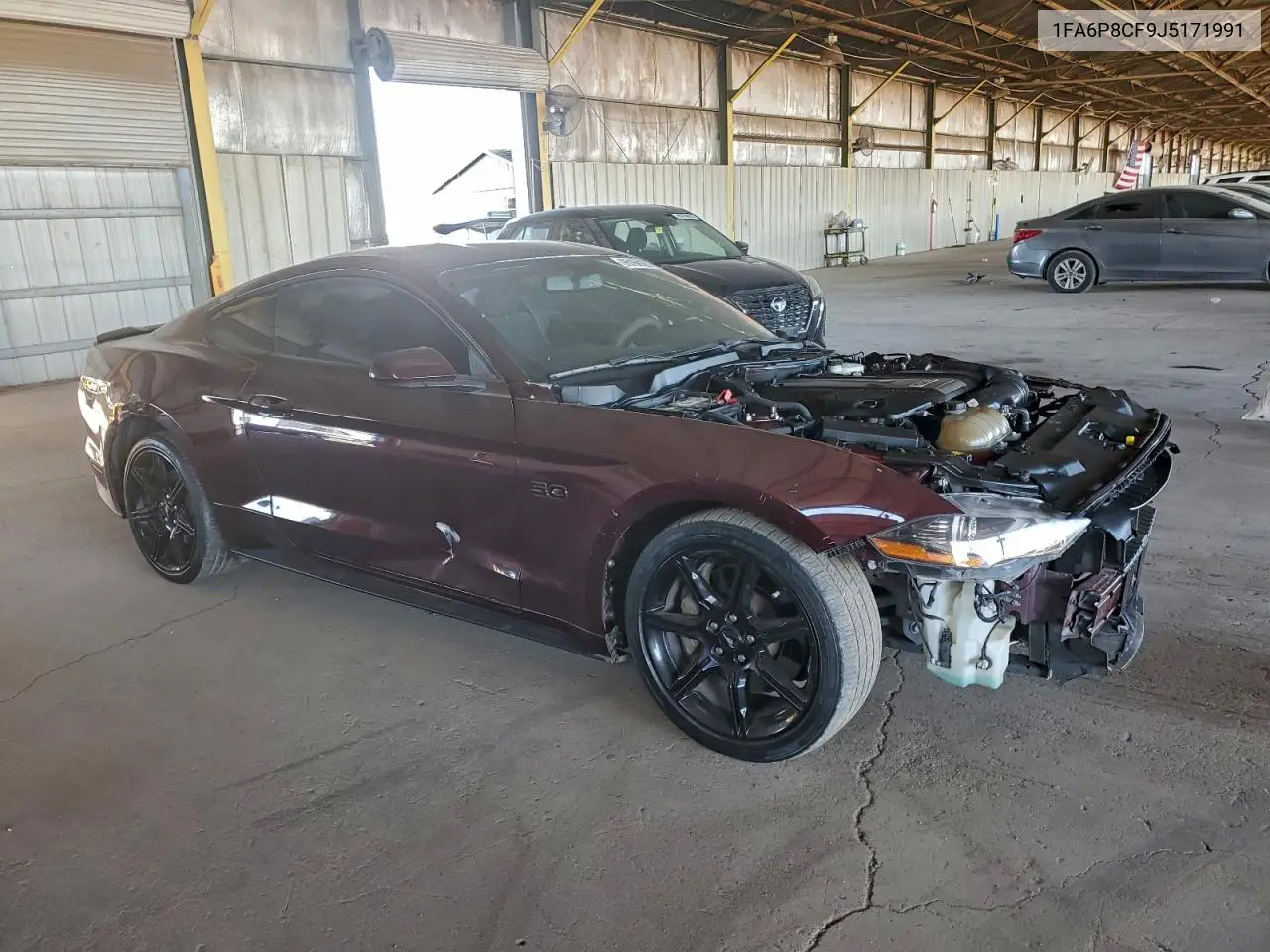 1FA6P8CF9J5171991 2018 Ford Mustang Gt