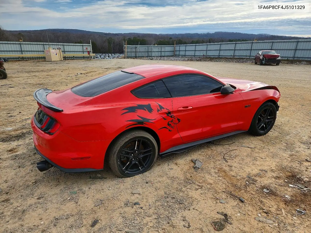 1FA6P8CF4J5101329 2018 Ford Mustang Gt