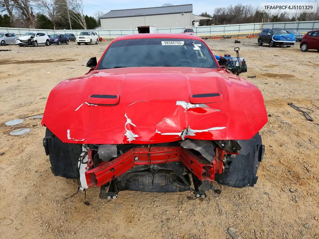 1FA6P8CF4J5101329 2018 Ford Mustang Gt