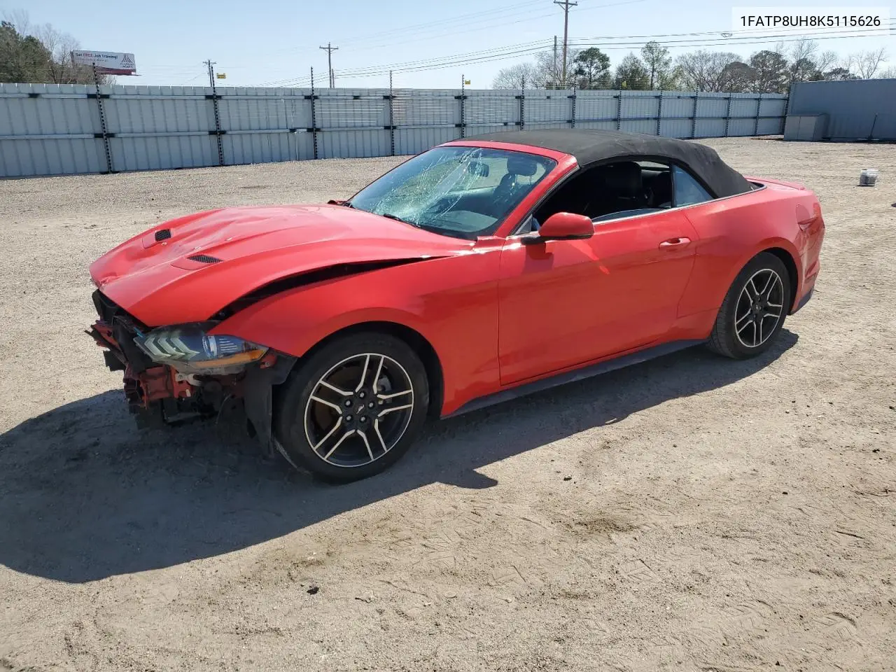 1FATP8UH8K5115626 2019 Ford Mustang