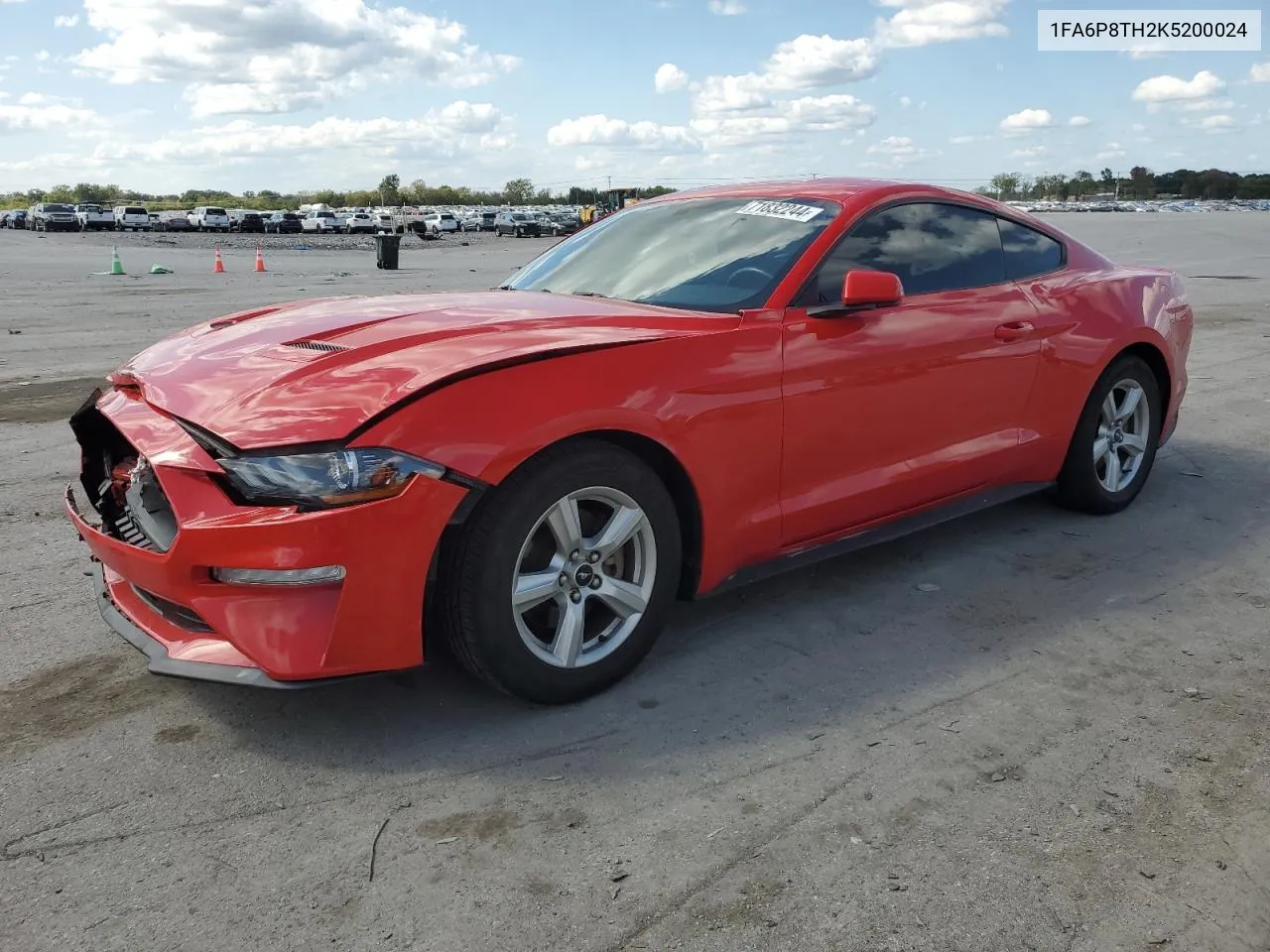 1FA6P8TH2K5200024 2019 Ford Mustang