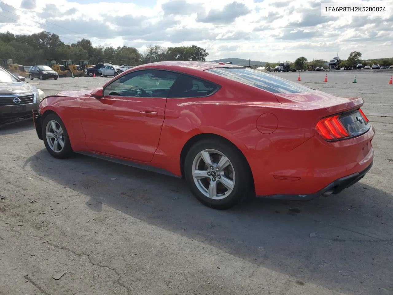 2019 Ford Mustang VIN: 1FA6P8TH2K5200024 Lot: 71832244