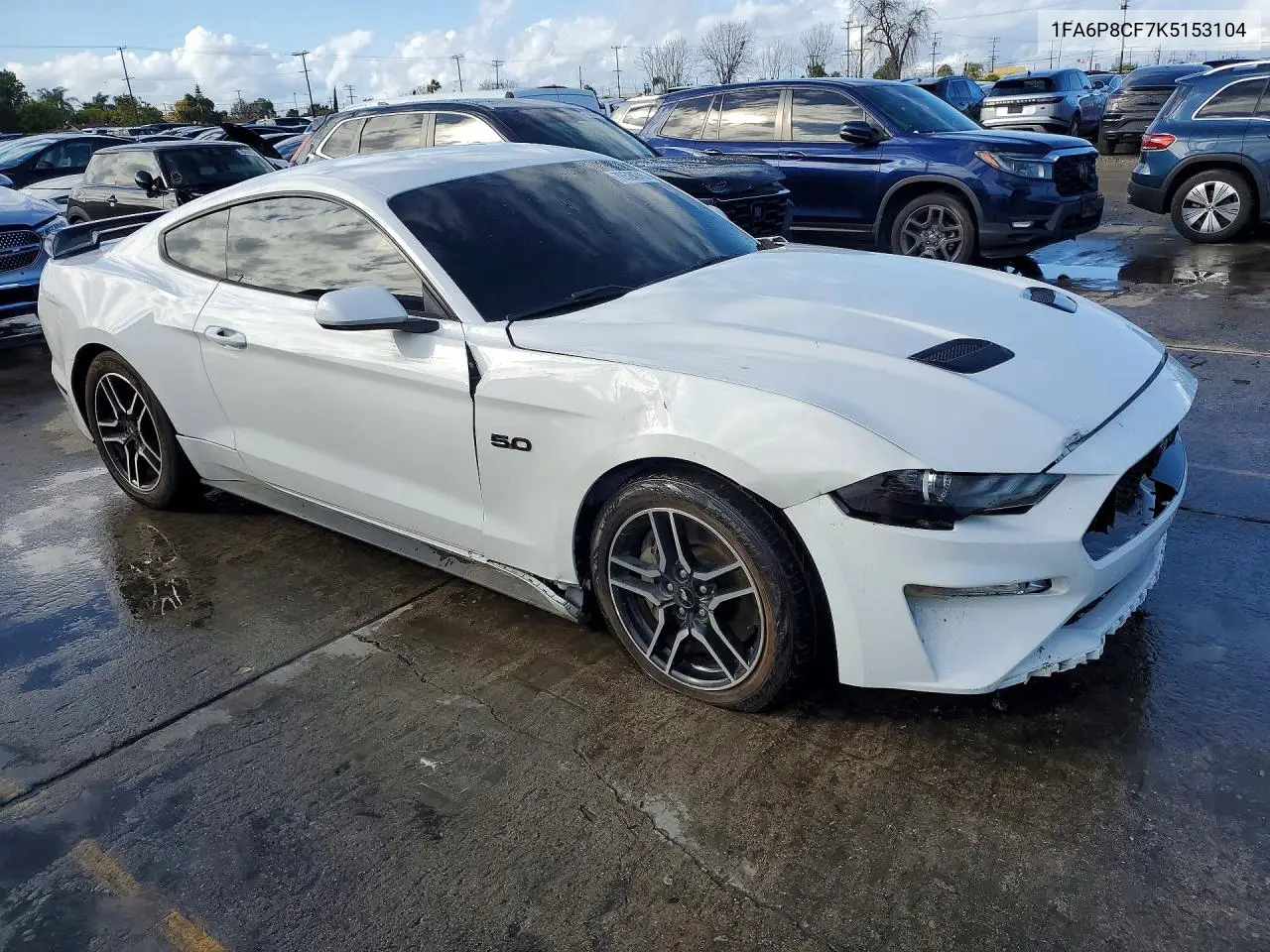 1FA6P8CF7K5153104 2019 Ford Mustang Gt