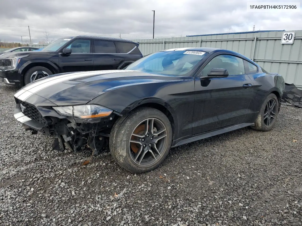 1FA6P8TH4K5172906 2019 Ford Mustang