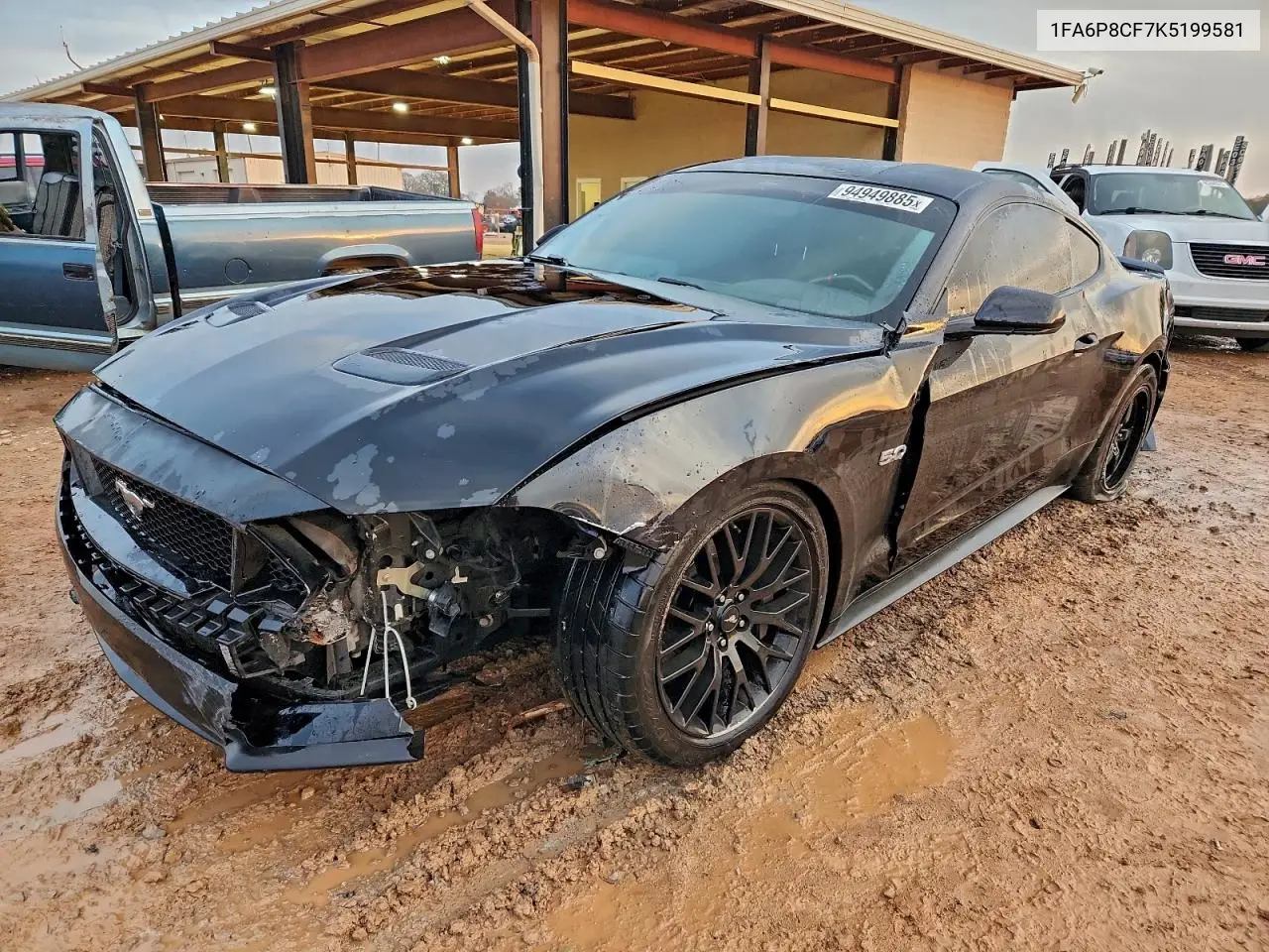 1FA6P8CF7K5199581 2019 Ford Mustang Gt