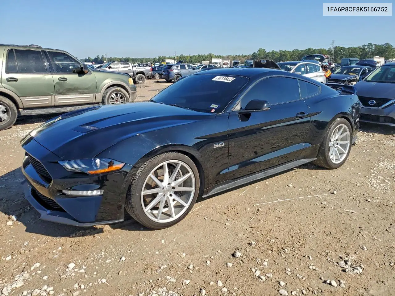 1FA6P8CF8K5166752 2019 Ford Mustang Gt