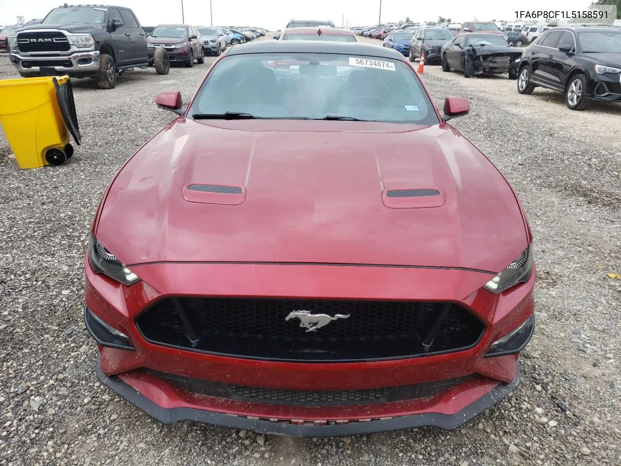 1FA6P8CF1L5158591 2020 Ford Mustang Gt