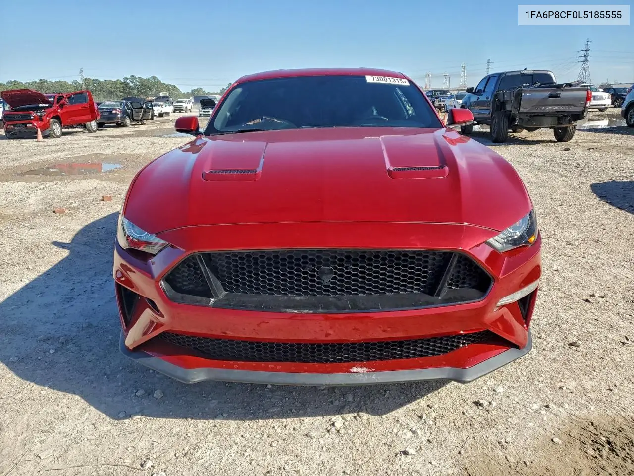 1FA6P8CF0L5185555 2020 Ford Mustang Gt Premium Fastback