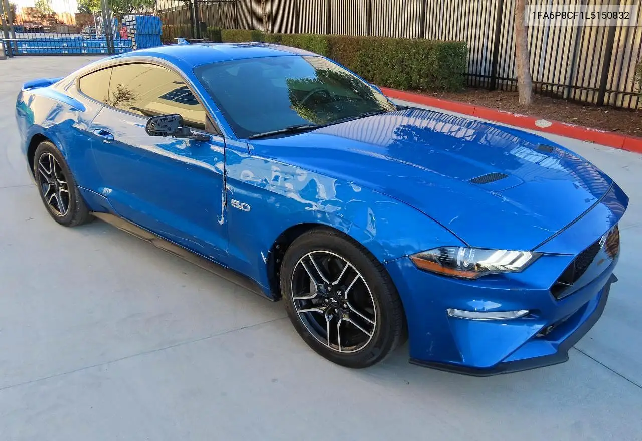 1FA6P8CF1L5150832 2020 Ford Mustang Gt