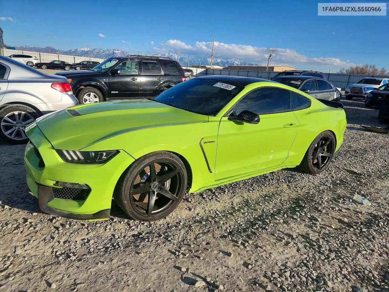 1FA6P8JZXL5550966 2020 Ford Mustang Shelby Gt350