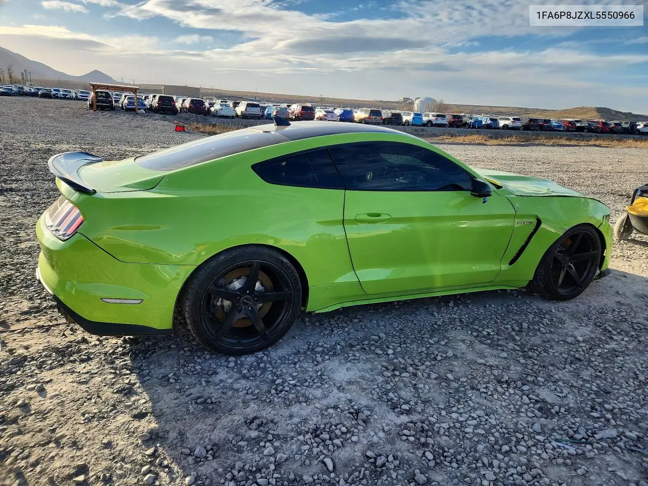 1FA6P8JZXL5550966 2020 Ford Mustang Shelby Gt350