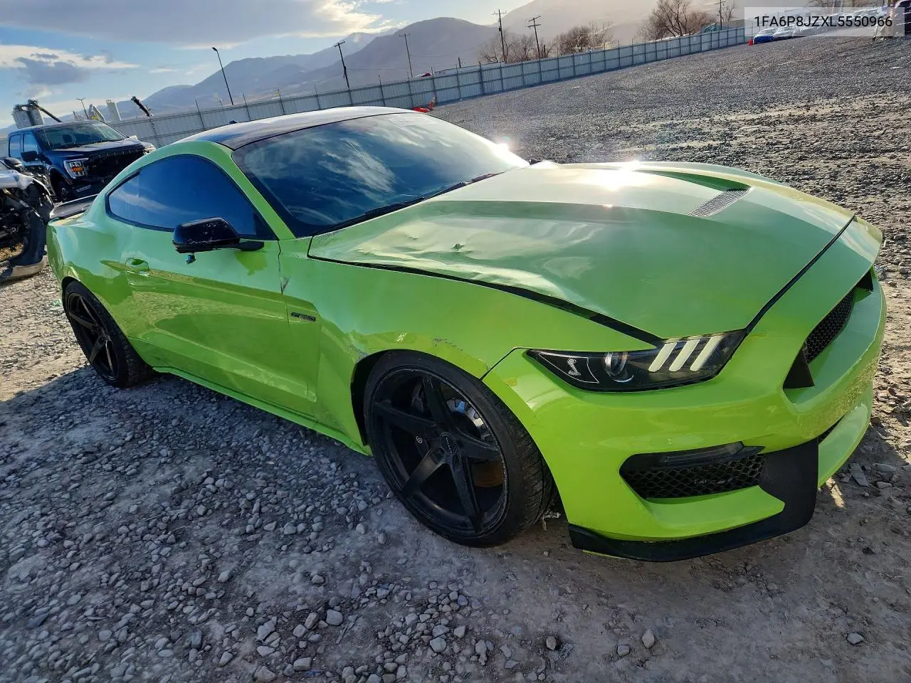 1FA6P8JZXL5550966 2020 Ford Mustang Shelby Gt350