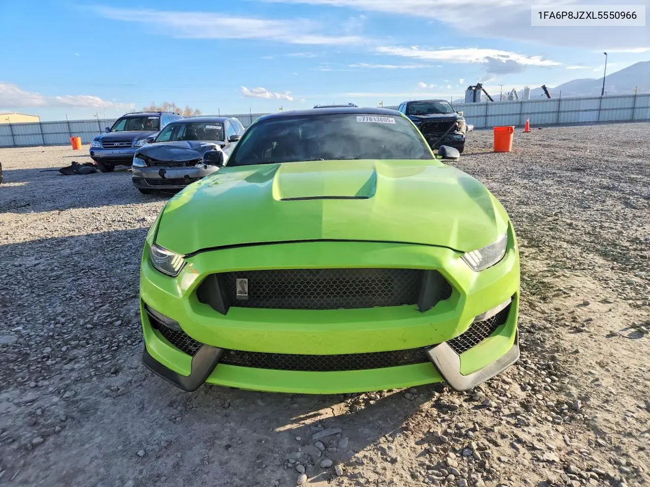 1FA6P8JZXL5550966 2020 Ford Mustang Shelby Gt350