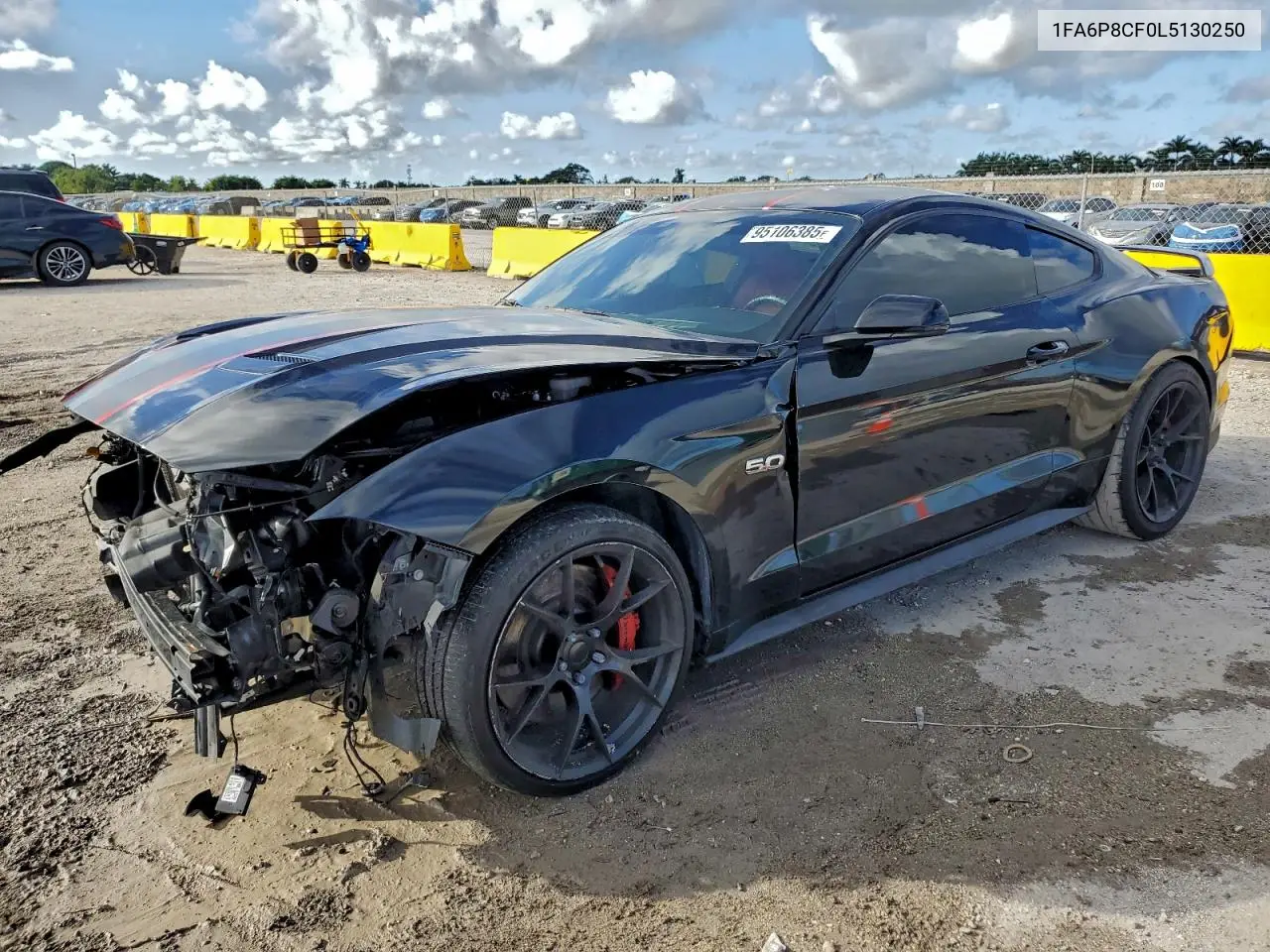 1FA6P8CF0L5130250 2020 Ford Mustang Gt
