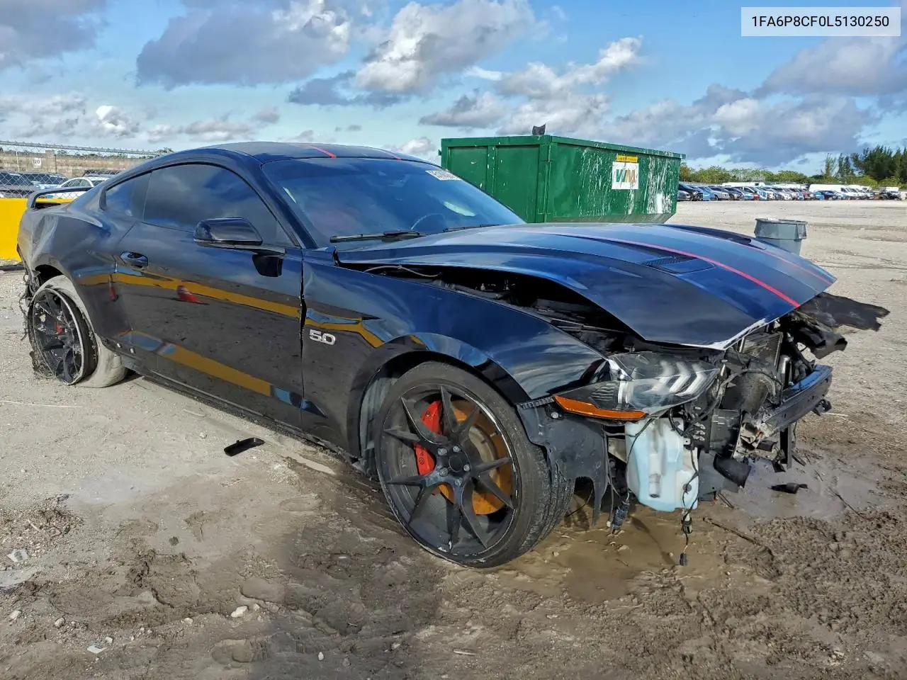 1FA6P8CF0L5130250 2020 Ford Mustang Gt