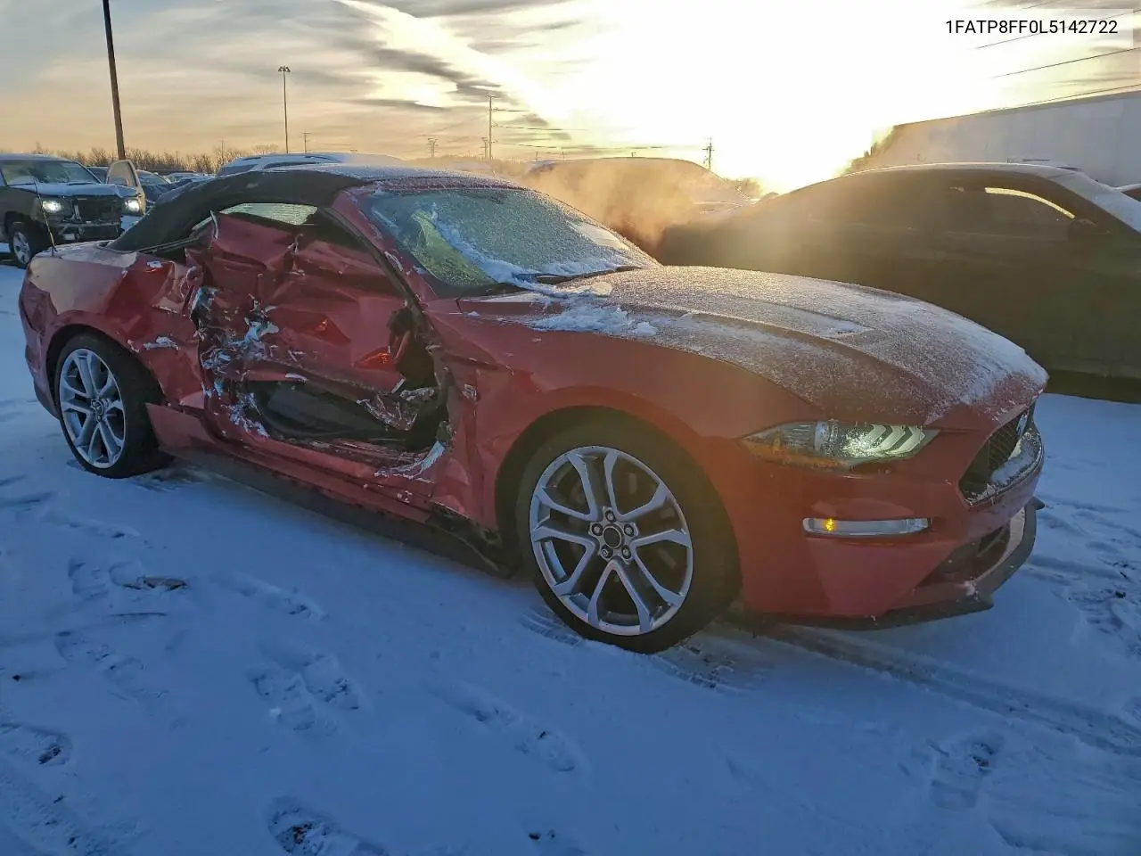 1FATP8FF0L5142722 2020 Ford Mustang Gt