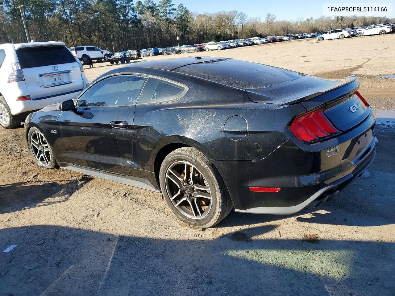 1FA6P8CF8L5114166 2020 Ford Mustang Gt Fastback