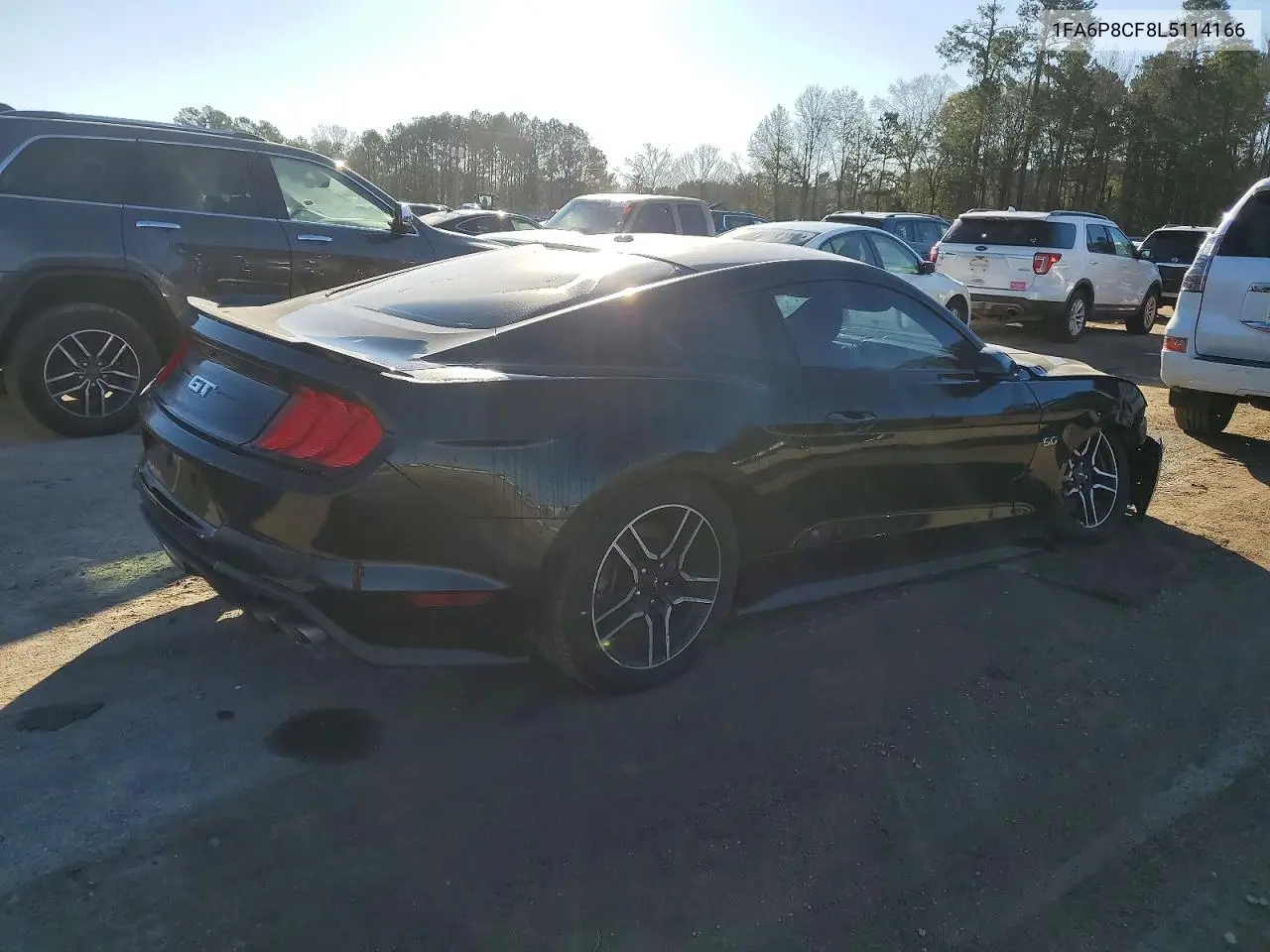 1FA6P8CF8L5114166 2020 Ford Mustang Gt Fastback