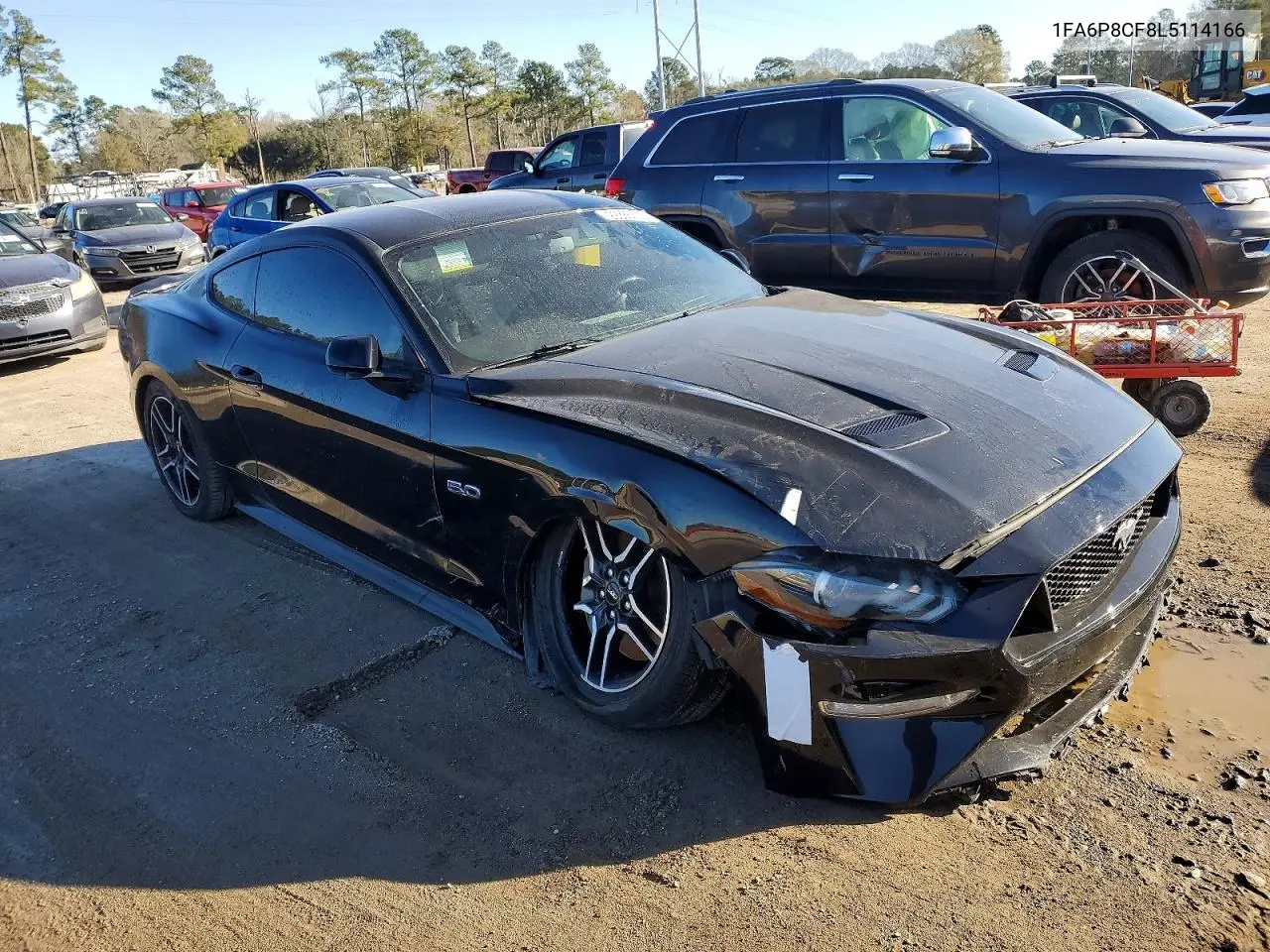 1FA6P8CF8L5114166 2020 Ford Mustang Gt Fastback