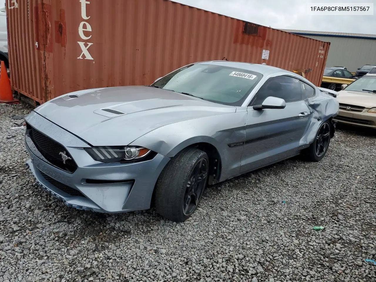 1FA6P8CF8M5157567 2021 Ford Mustang Gt