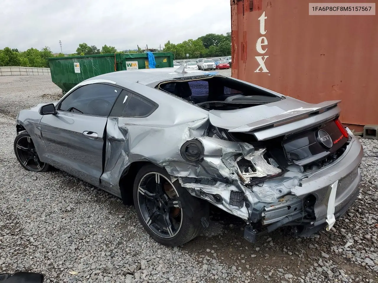 1FA6P8CF8M5157567 2021 Ford Mustang Gt