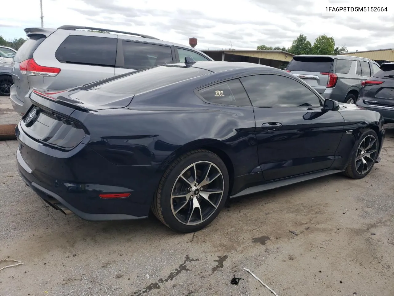 2021 Ford Mustang VIN: 1FA6P8TD5M5152664 Lot: 67929194