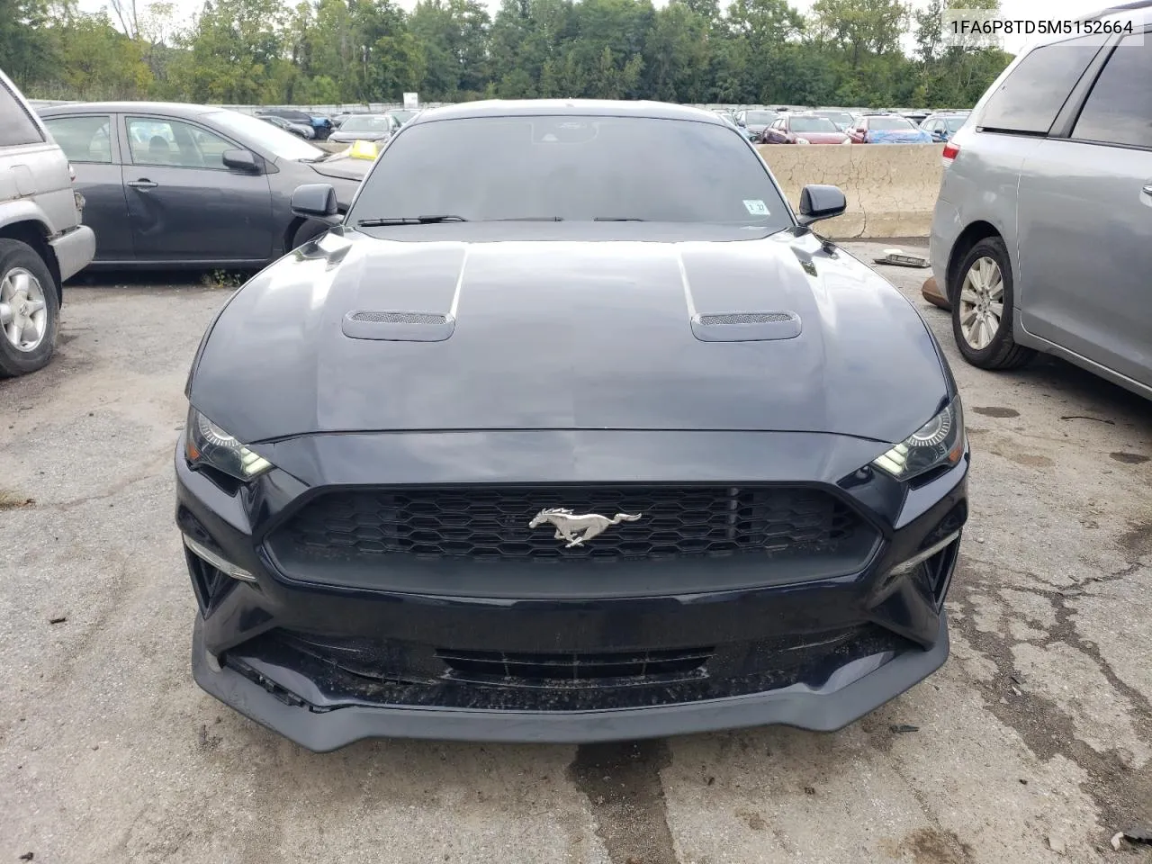 2021 Ford Mustang VIN: 1FA6P8TD5M5152664 Lot: 67929194