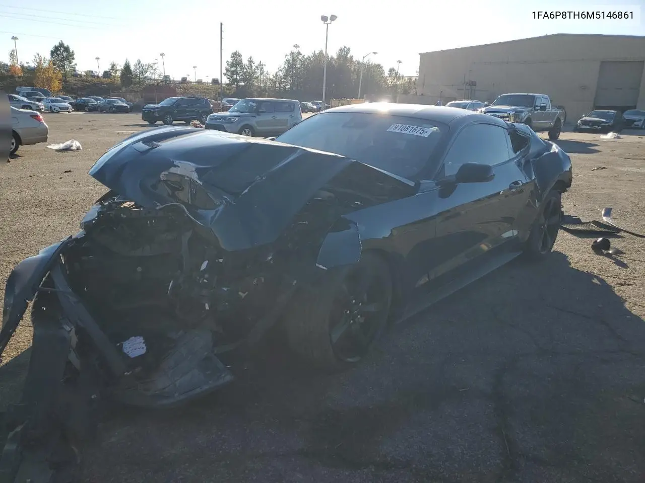 1FA6P8TH6M5146861 2021 Ford Mustang