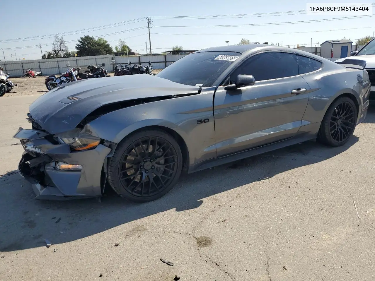 1FA6P8CF9M5143404 2021 Ford Mustang Gt