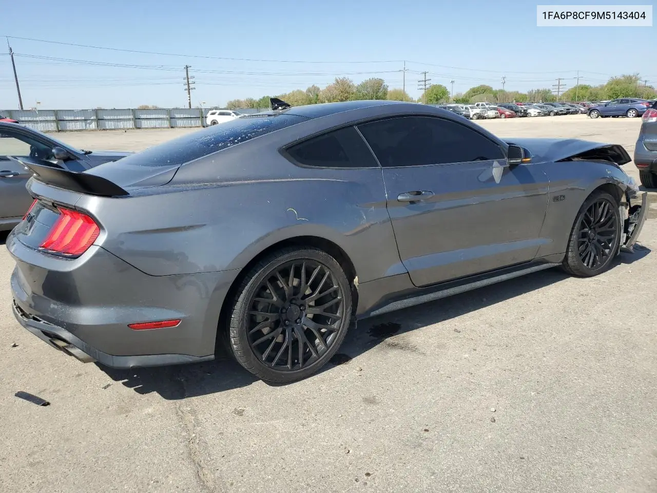 1FA6P8CF9M5143404 2021 Ford Mustang Gt